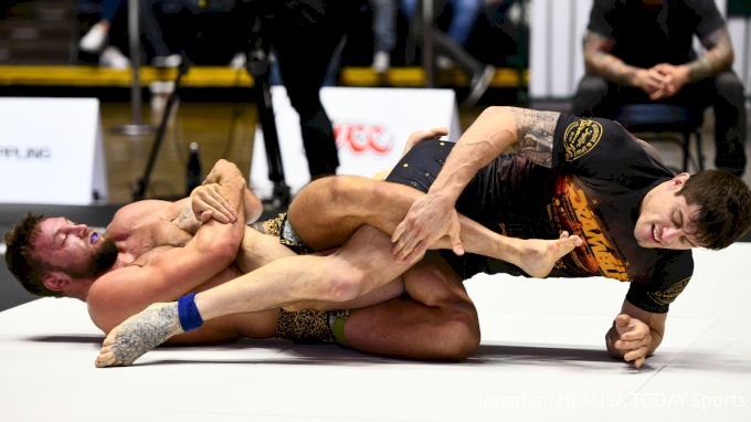 Craig vs. Ben Dyson 2019 Craig doing a heelhook on Ben Dyson 2019