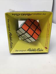1980's original 3x3x3 Rubik's Cube